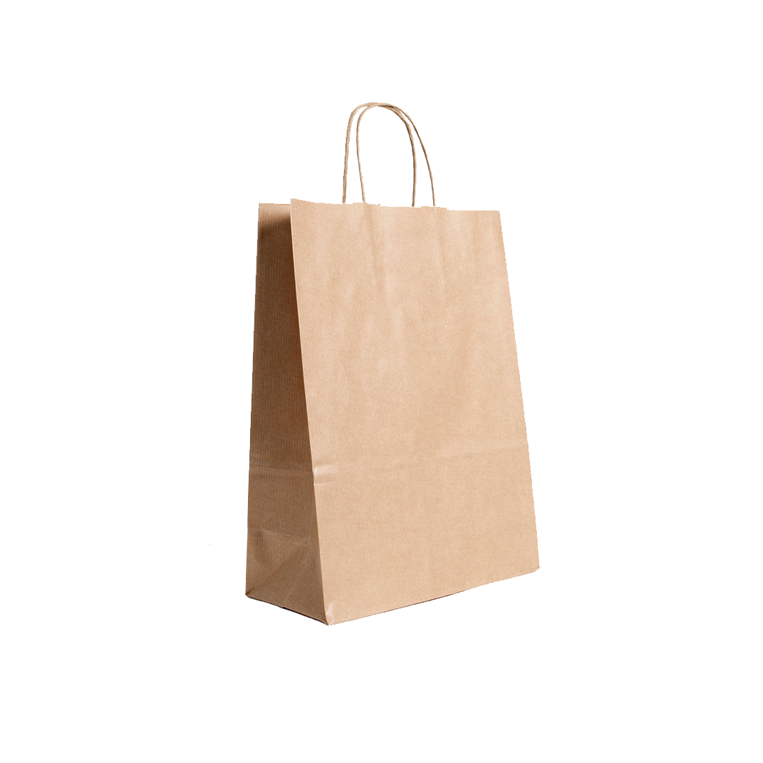 Bolsa Kraft con Asa Mediana